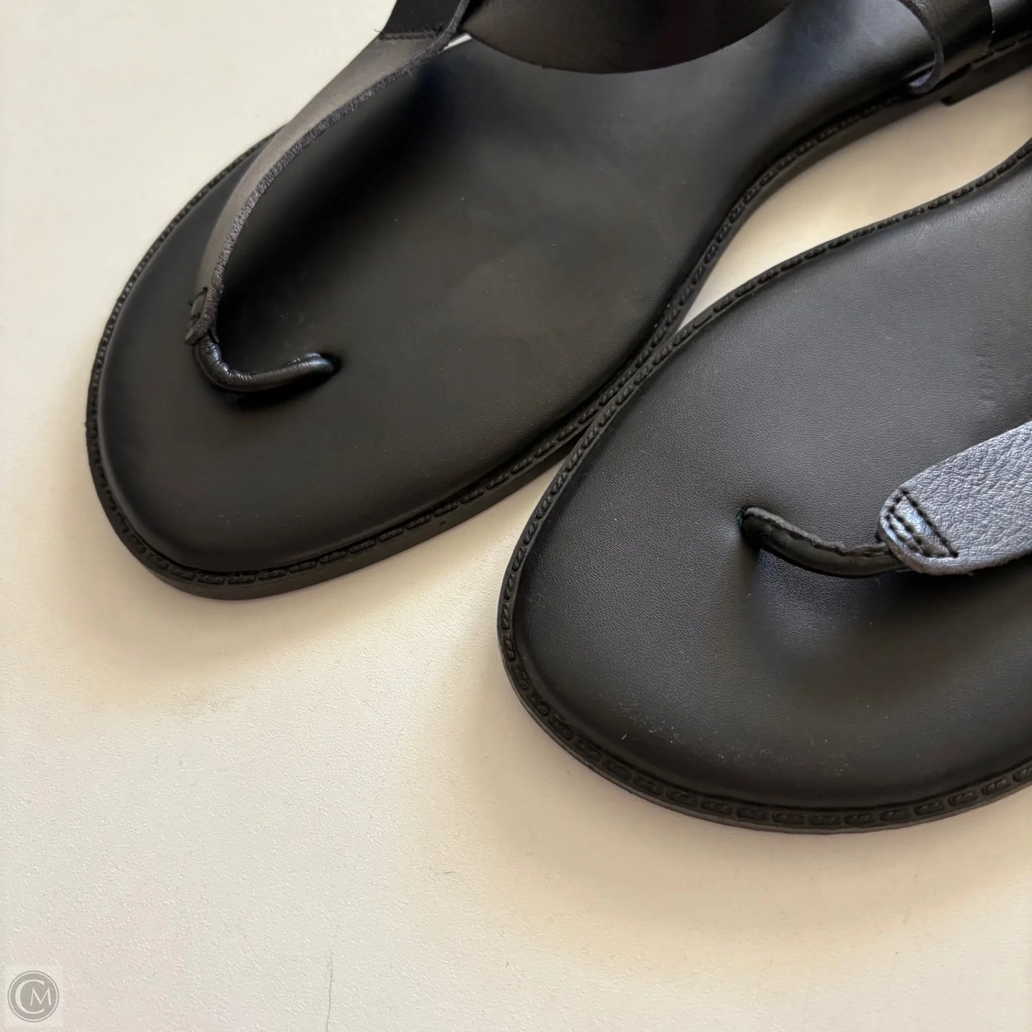 Sandals Flats By Torrid In Black, Size: 10