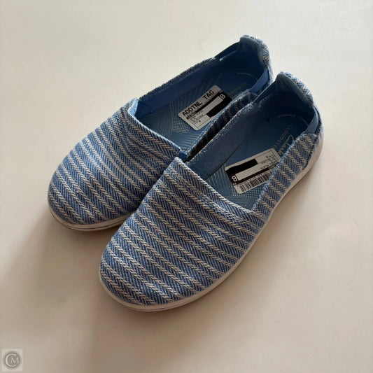 Shoes Flats By Clarks In Blue, Size: 9