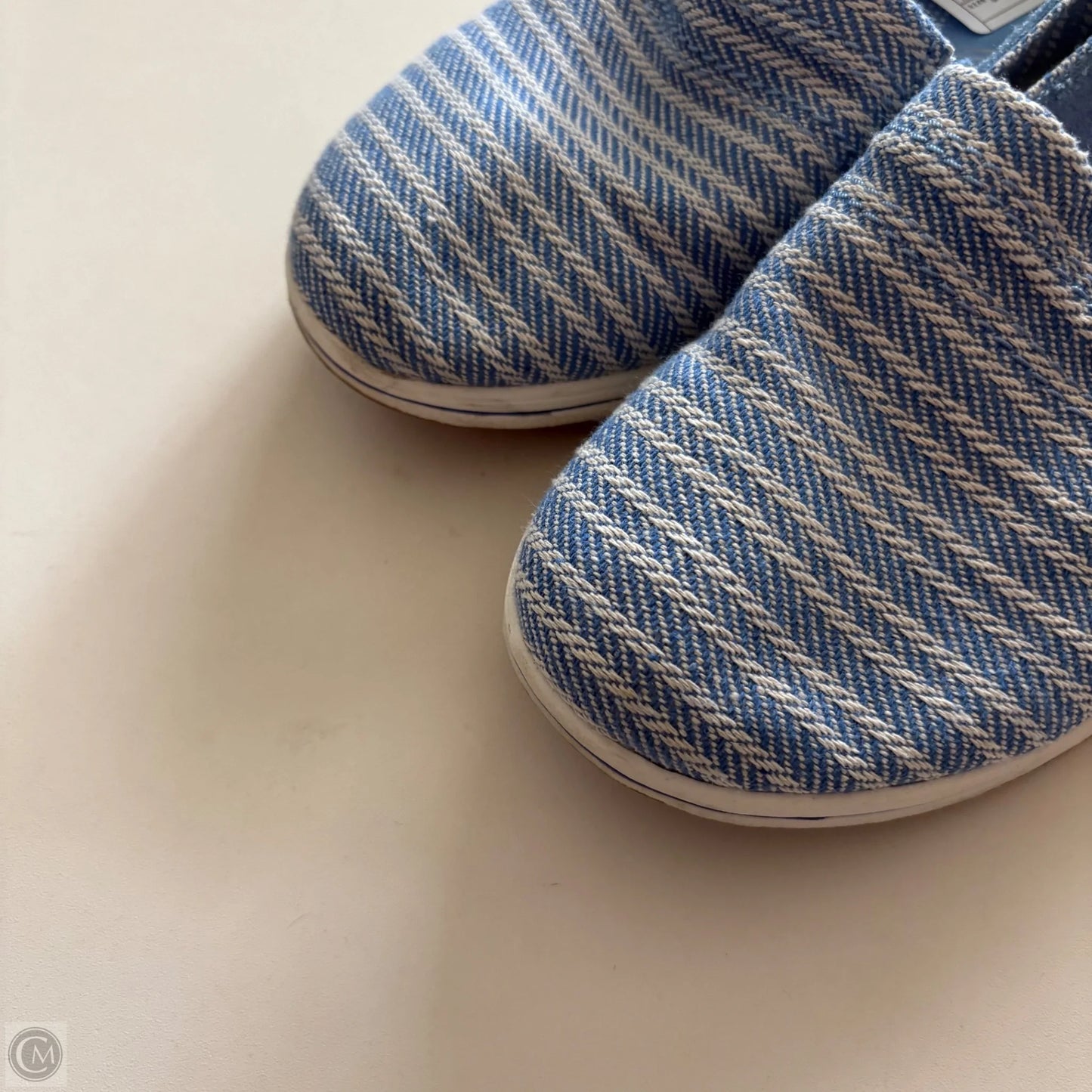 Shoes Flats By Clarks In Blue, Size: 9