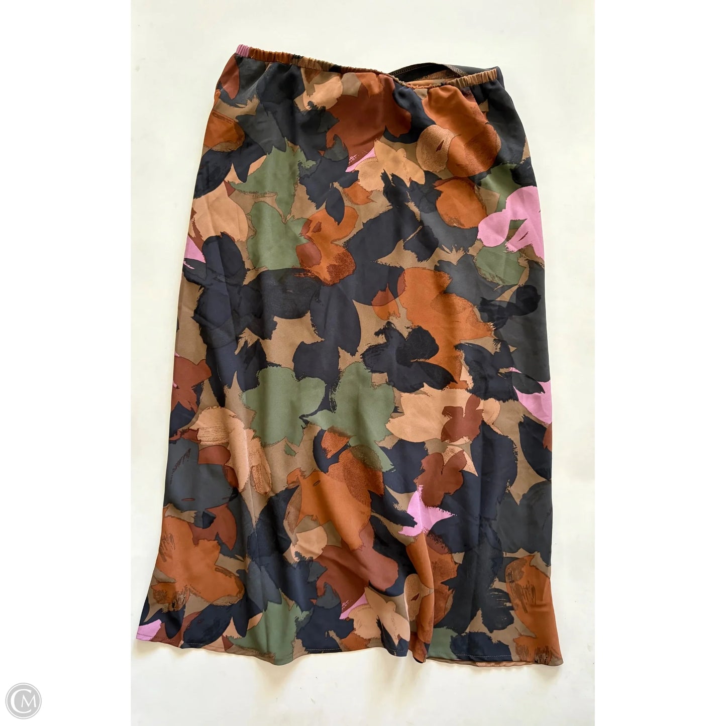 Skirt Maxi By Time And Tru In Floral Print, Size: 4
