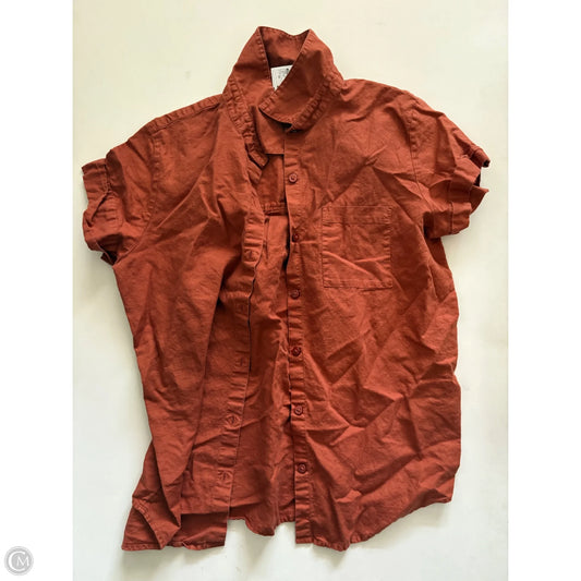Top Short Sleeve By Orvis In Brown, Size: Xs