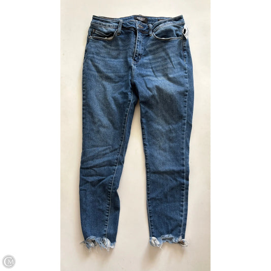 Jeans Straight By Judy Blue In Blue, Size: 10