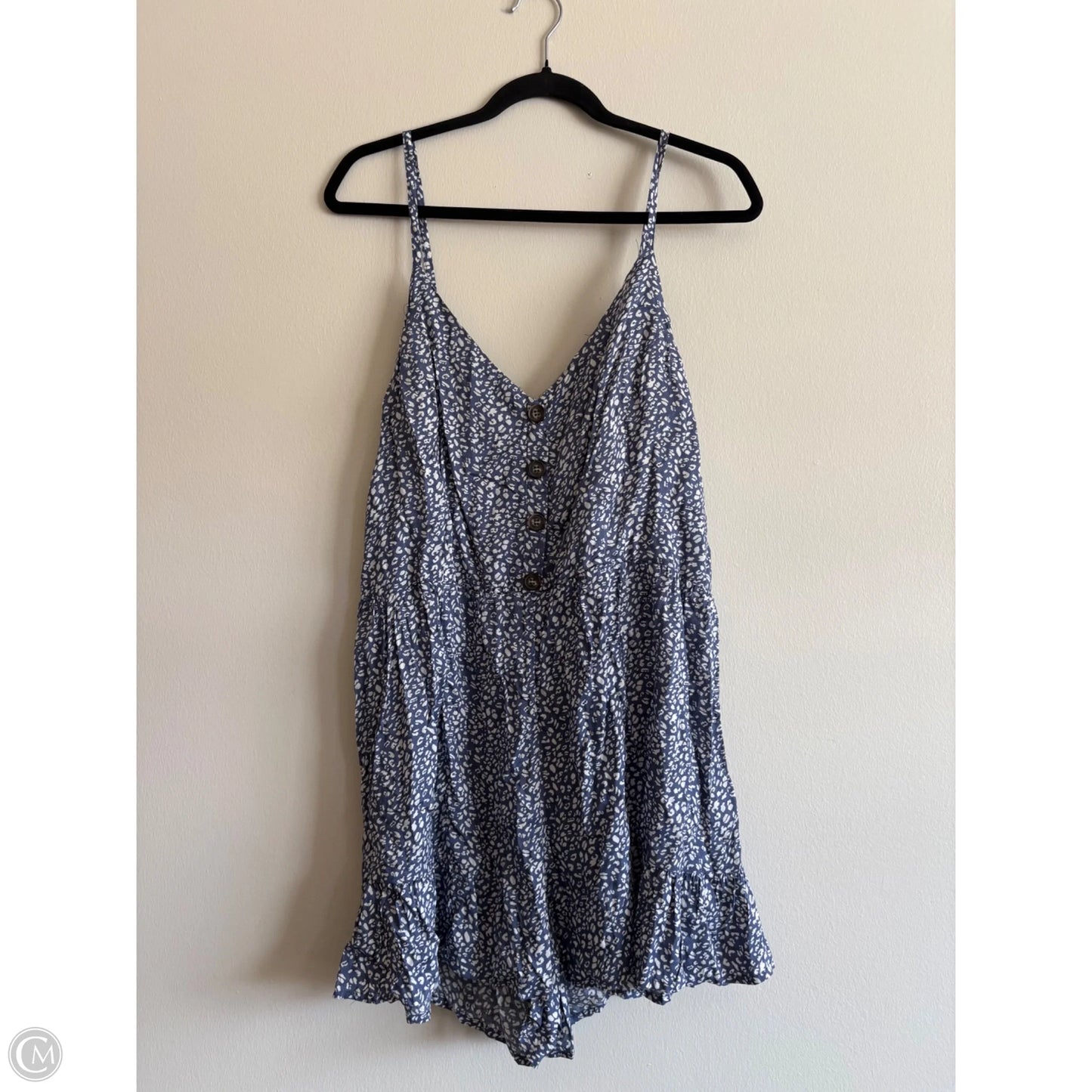 Romper By Geegee In Blue, Size: 1x