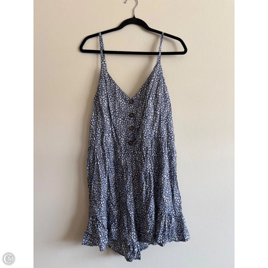 Romper By Geegee In Blue, Size: 1x