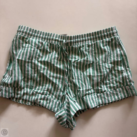 Shorts By Universal Thread In Striped Pattern, Size: L