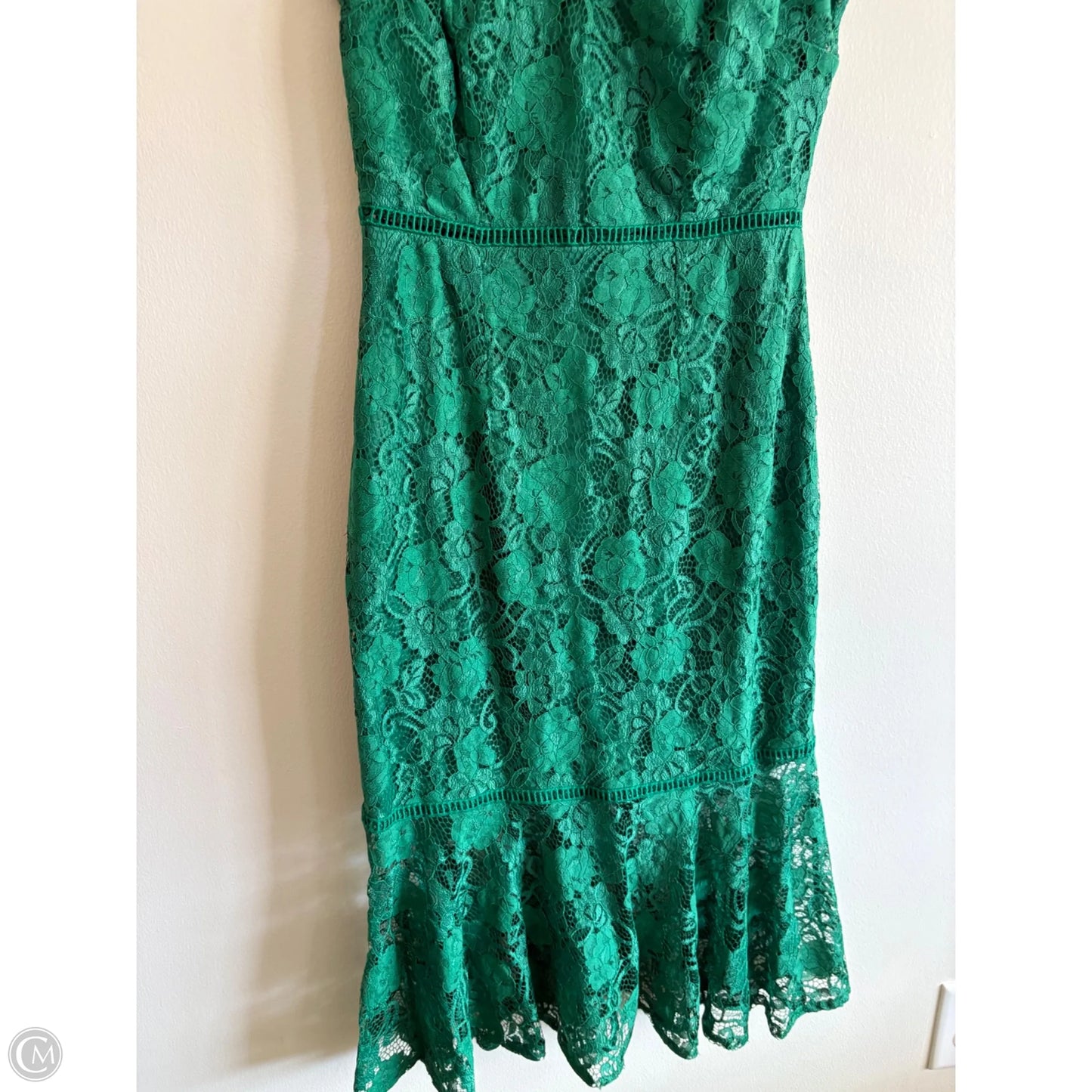 Dress Party Long By Limited In Green, Size: S