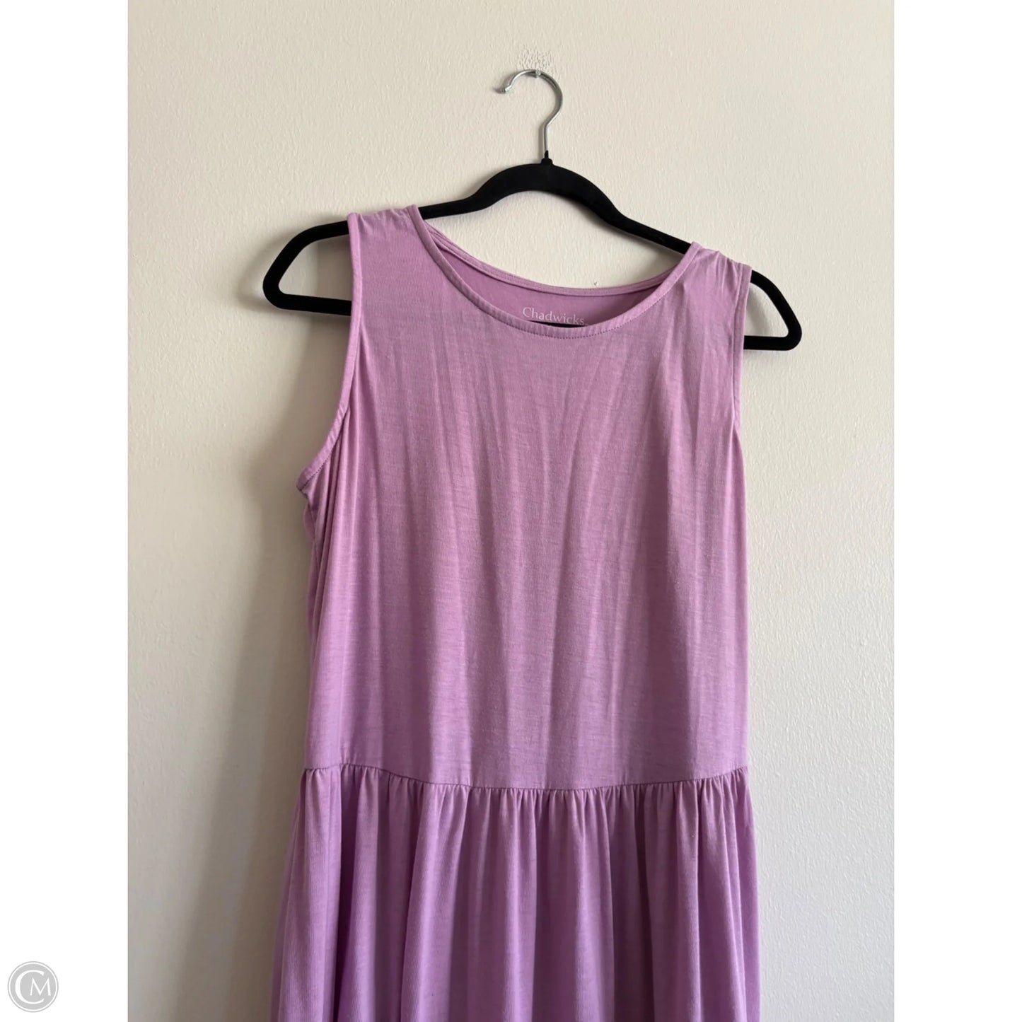Dress Casual Maxi By Chadwicks In Purple, Size: M