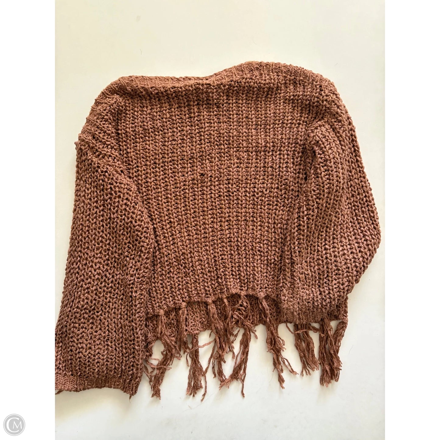 Sweater Short Sleeve By Altard State In Brown, Size: Xs