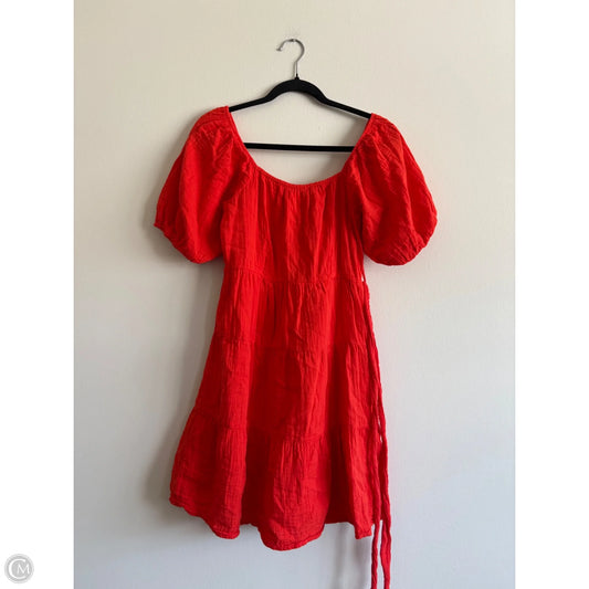 Dress Party Short By Sim & Sam In Orange, Size: S