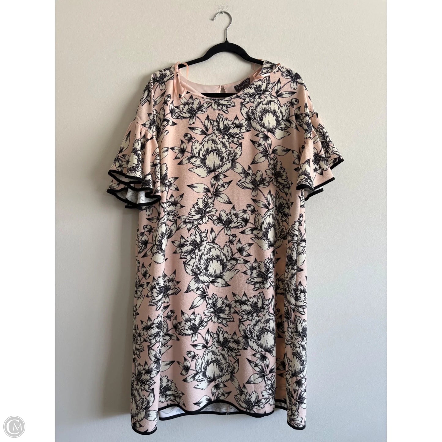 Dress Work By Luxology In Peach, Size: L