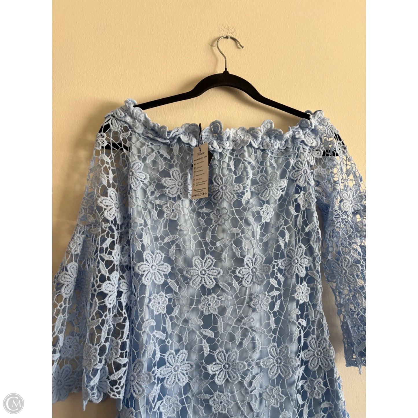 Dress Work By Cmc In Blue, Size: M