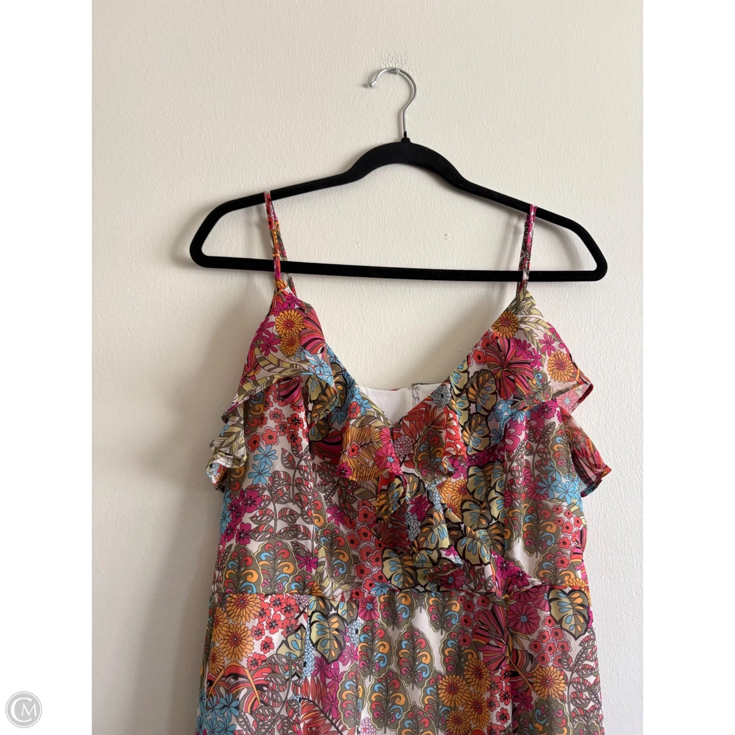 Dress Casual Short By Bar Iii In Floral Print, Size: L