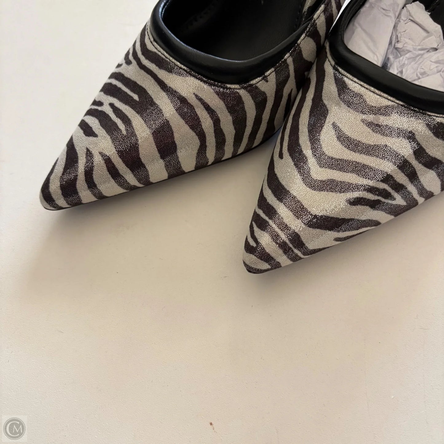Shoes Heels Kitten By New York And Co In Animal Print, Size: 9