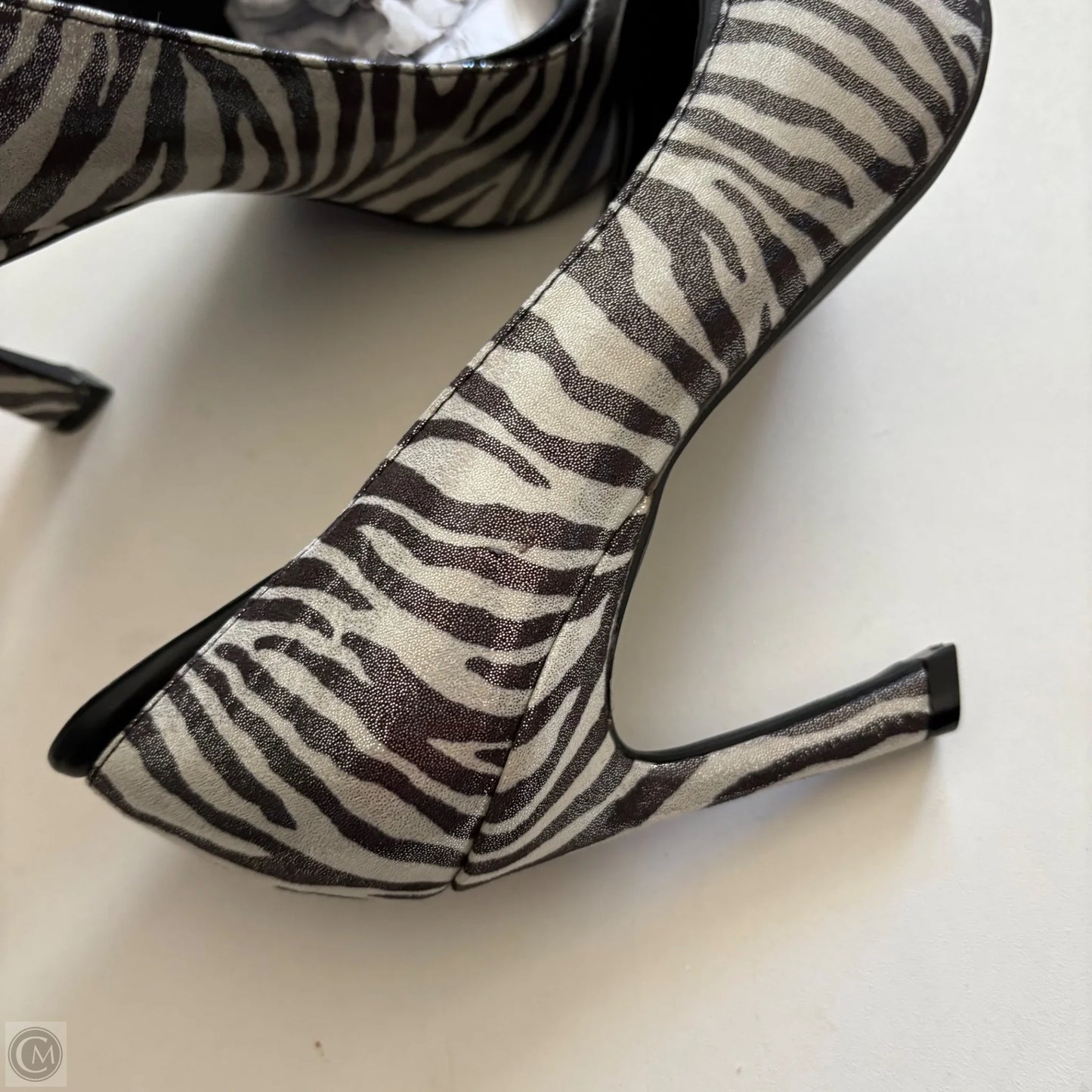 Shoes Heels Kitten By New York And Co In Animal Print, Size: 9