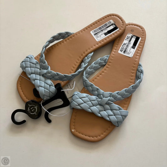Sandals Flip Flops By Clothes Mentor In Blue, Size: 11