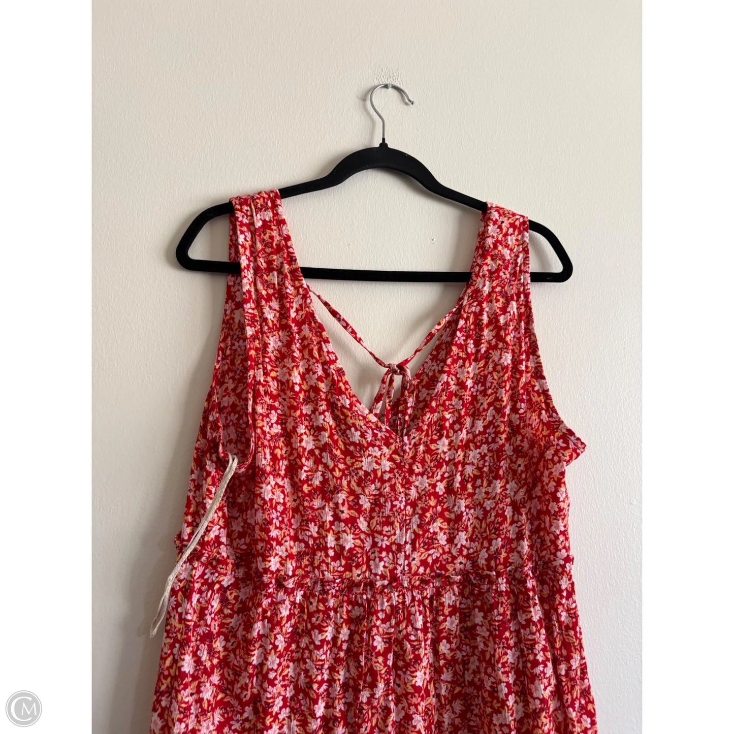Dress Casual Midi By True Craft In Red, Size: 1x