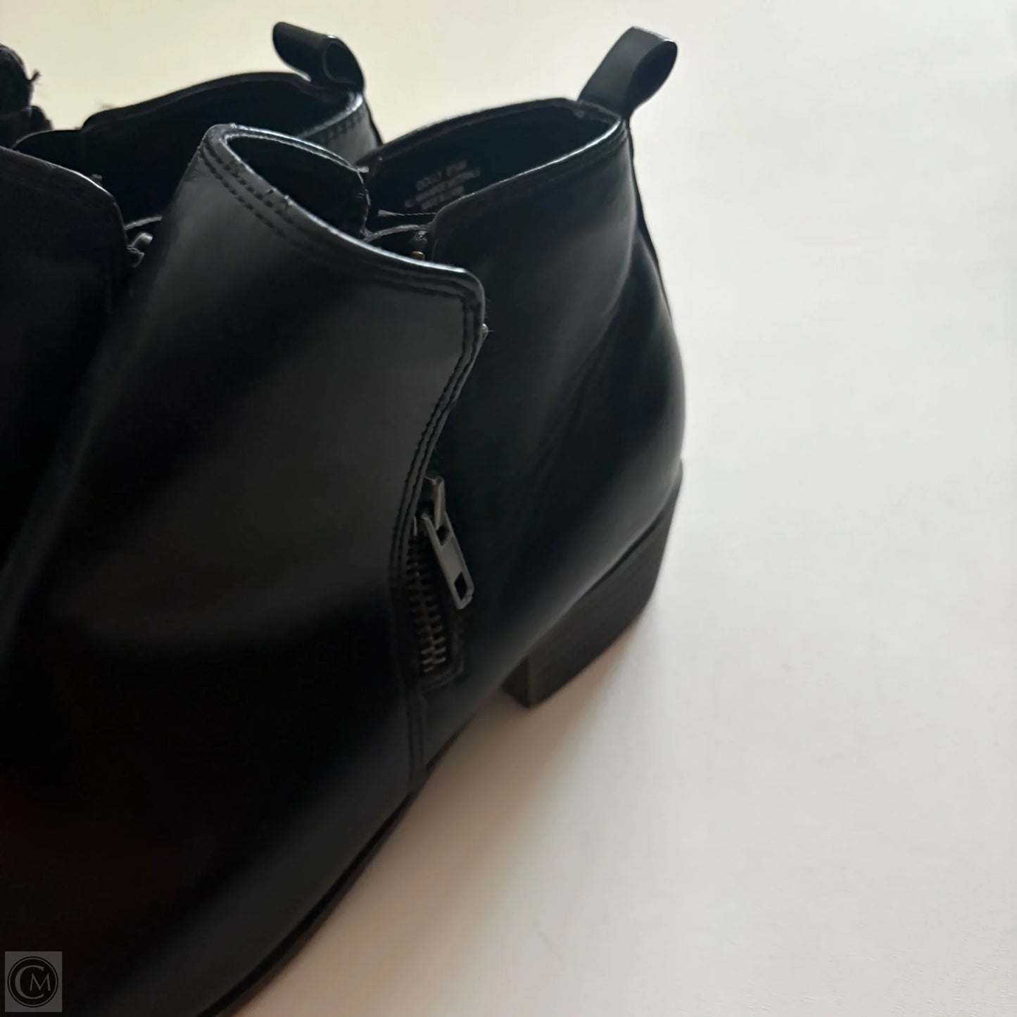 Boots Ankle Heels By Dunes In Black, Size: 9.5