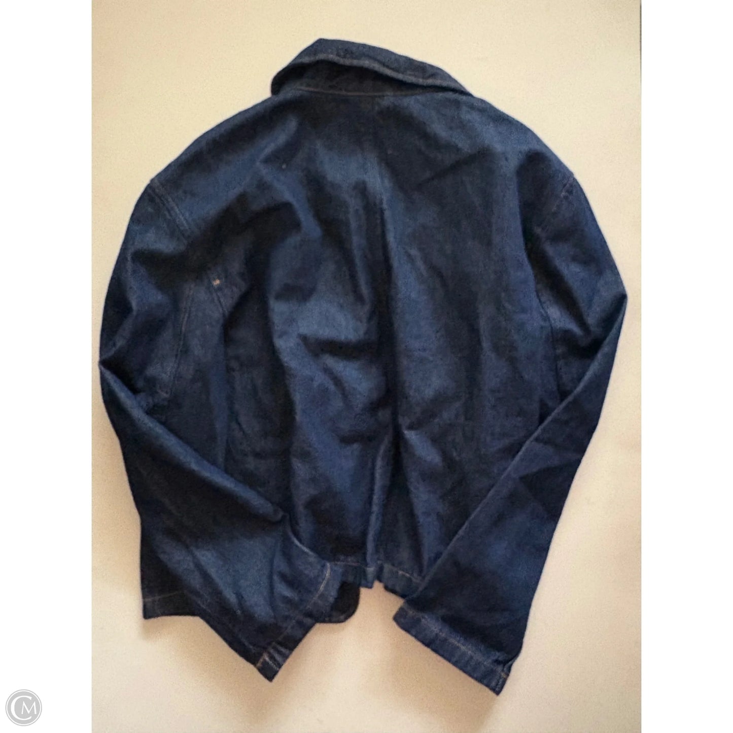 Jacket Denim By H&m In Blue, Size: L