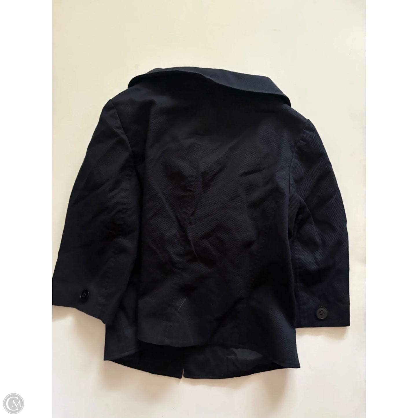 Blazer By Clothes Mentor In Navy, Size: 8