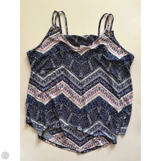 Tank Top By Modern Attraction In Paisley Print, Size: 2x