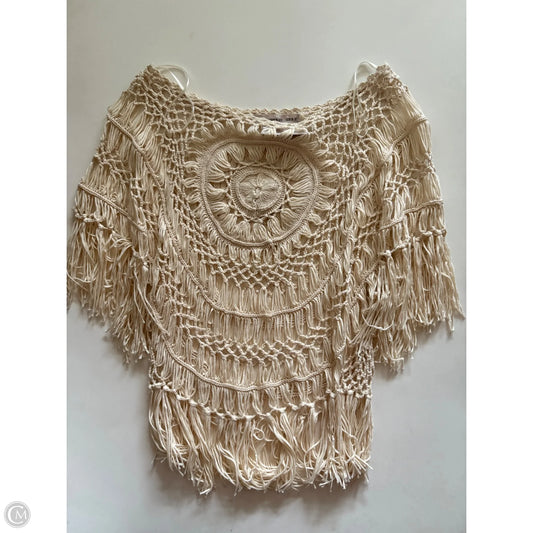 Vest Other By Fashion On Earth In Cream, Size: S