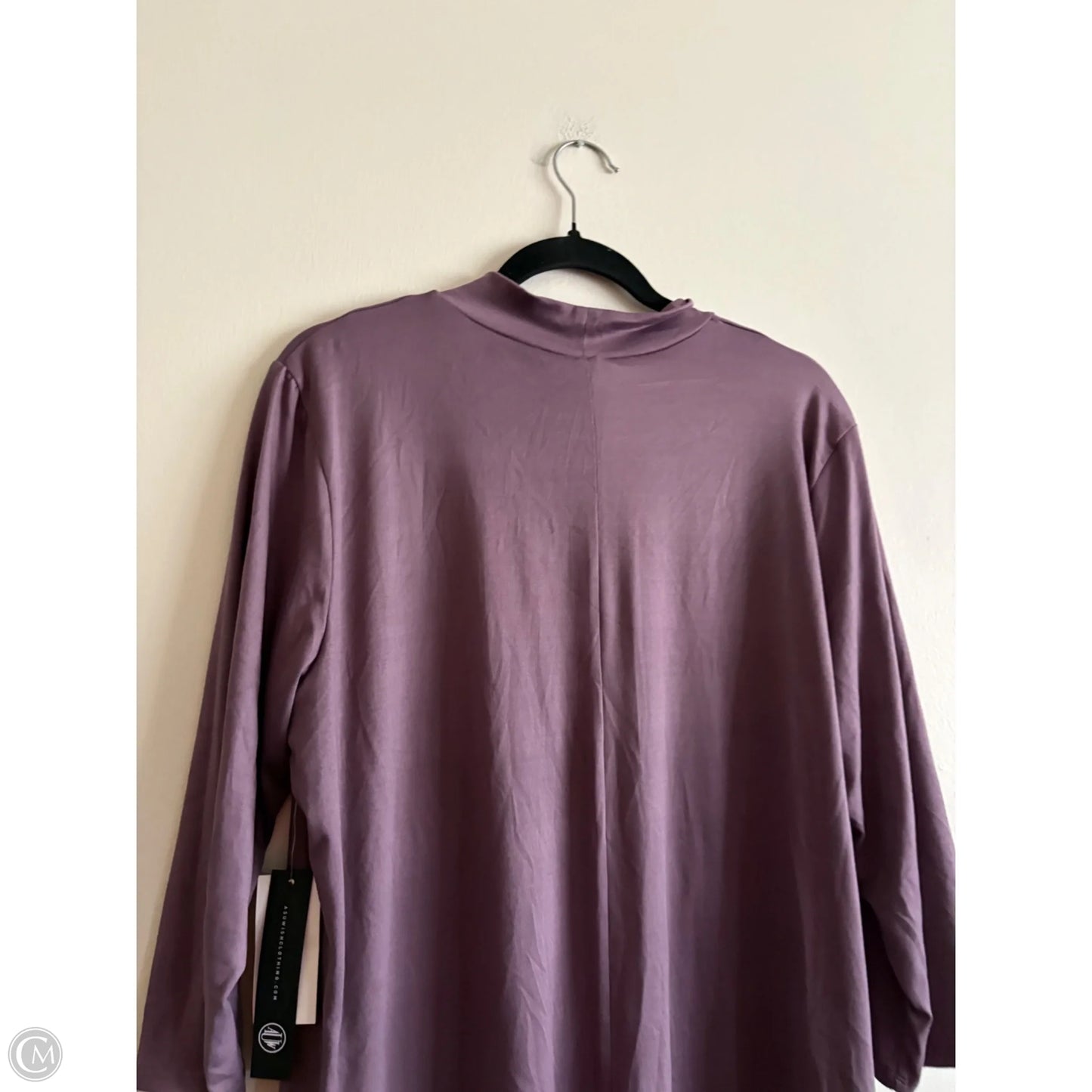 Dress Casual Midi By As U Wish In Purple, Size: Xl
