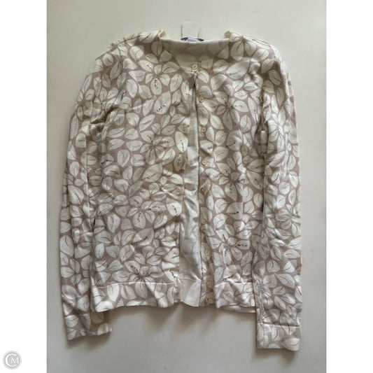 Sweater Cardigan By Charter Club In Cream, Size: M