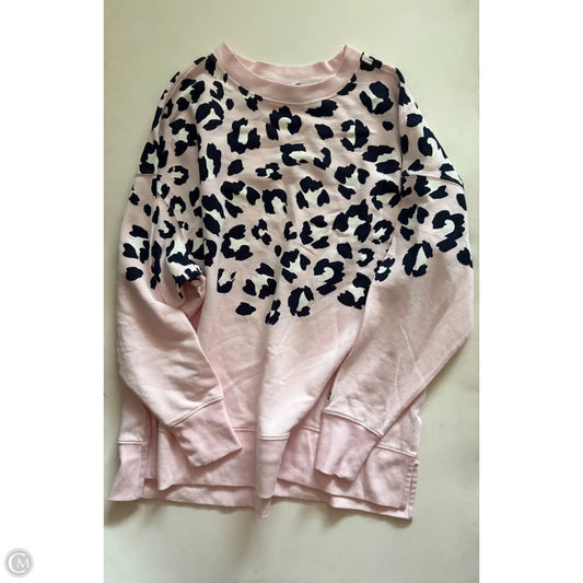 Sweatshirt Crewneck By Crown And Ivy In Animal Print, Size: L