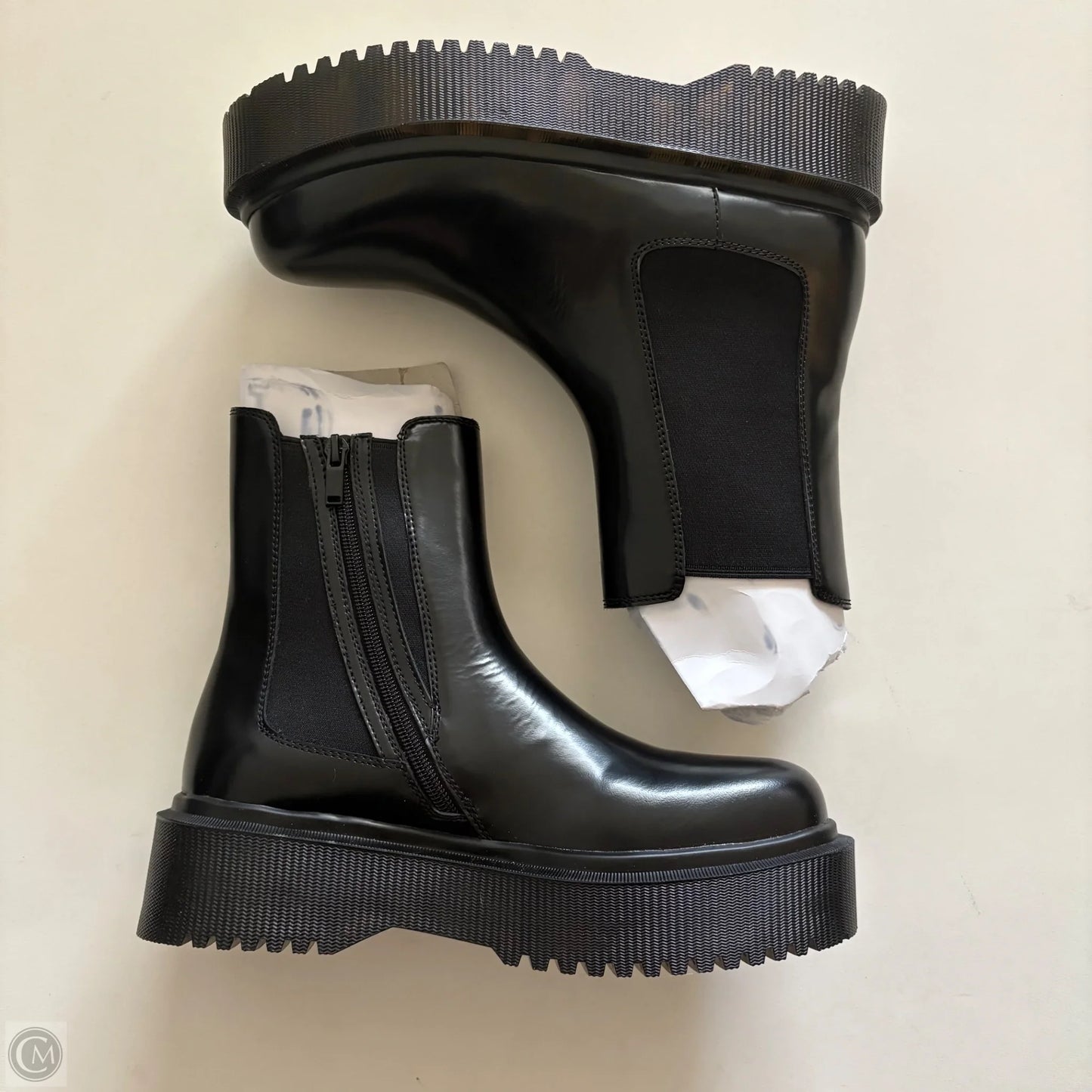 Boots Ankle Heels By Jeffrey Campbell In Black, Size: 8.5