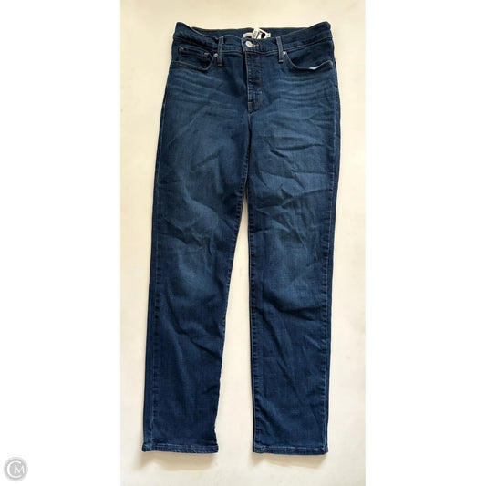 Jeans Straight By Levis In Blue, Size: 8