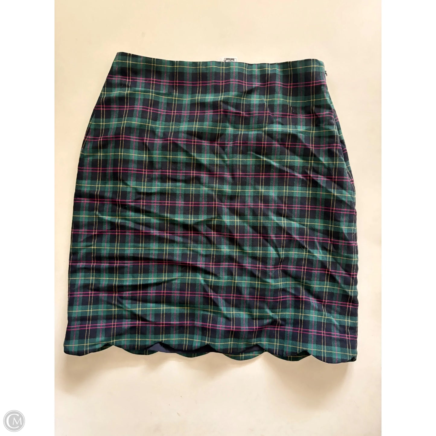 Skirt Mini & Short By Talbots In Plaid Pattern, Size: 6