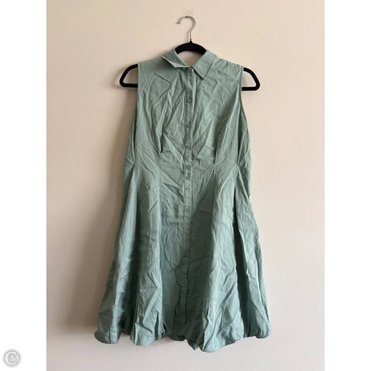 Dress Casual Maxi By Nine West Apparel In Green, Size: L