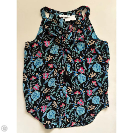 Blouse Sleeveless By Rose And Olive In Floral Print, Size: M