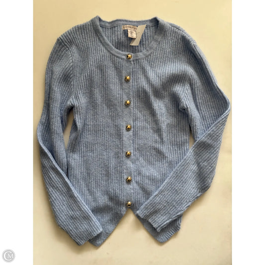 Sweater Cardigan By Sincerely Jules In Blue, Size: L