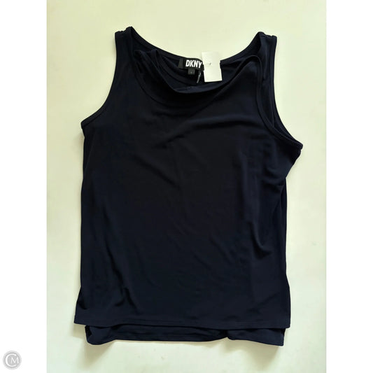 Tank Top By Dkny In Navy, Size: L