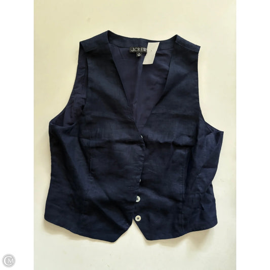 Vest Other By J. Crew In Navy, Size: L