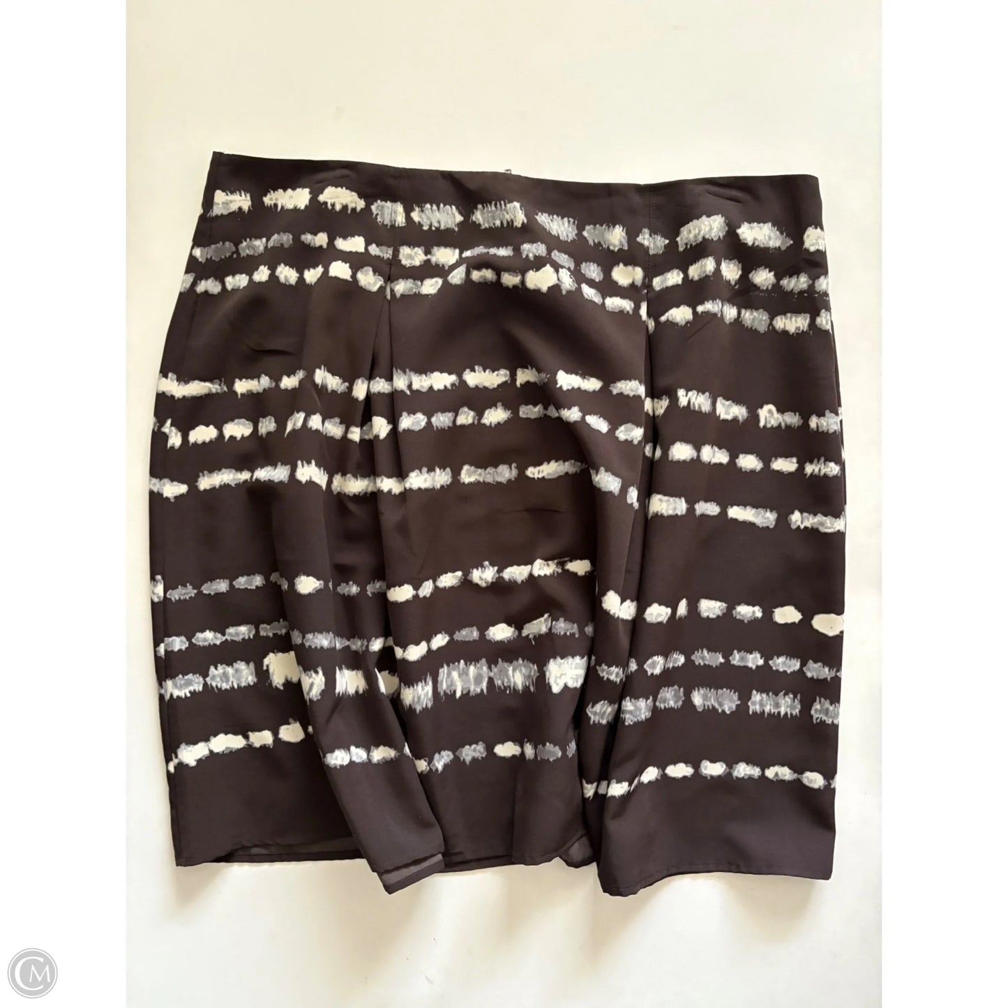 Skirt Midi By Simply Vera In Brown, Size: 14