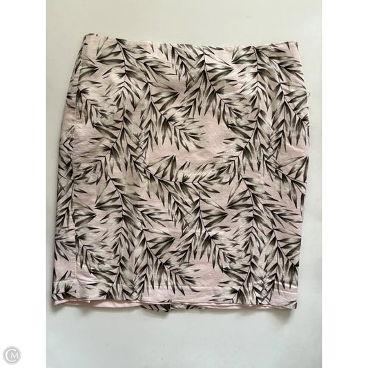 Skirt Midi By Ann Taylor In Pink, Size: 14