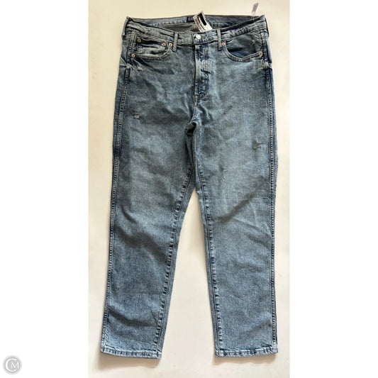 Jeans Straight By Gap In Blue, Size: 4