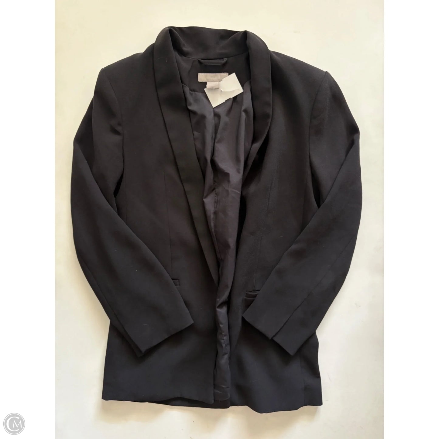Blazer By H&m In Black, Size: 4