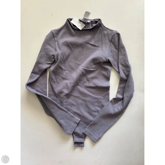 Top Long Sleeve By Zara In Purple, Size: Xs