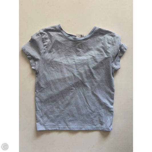 Top Short Sleeve By Clothes Mentor In Striped Pattern, Size: M