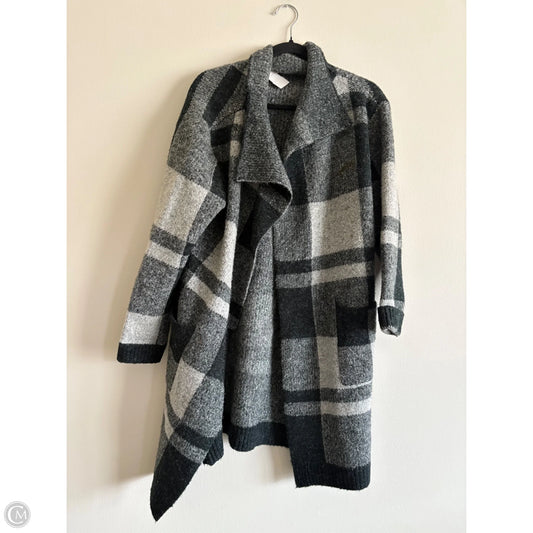 Sweater Cardigan By Anama In Grey, Size: M