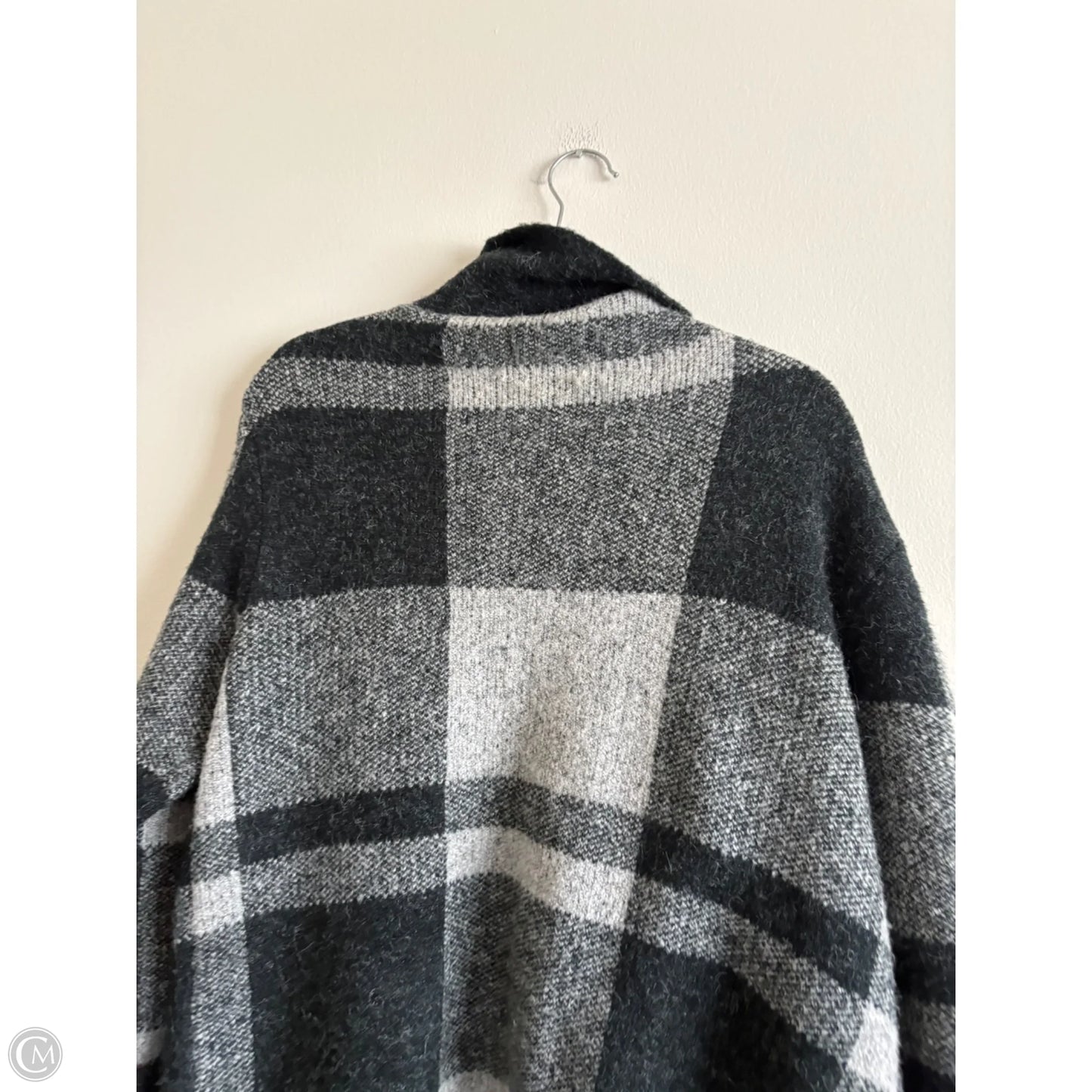 Sweater Cardigan By Anama In Grey, Size: M