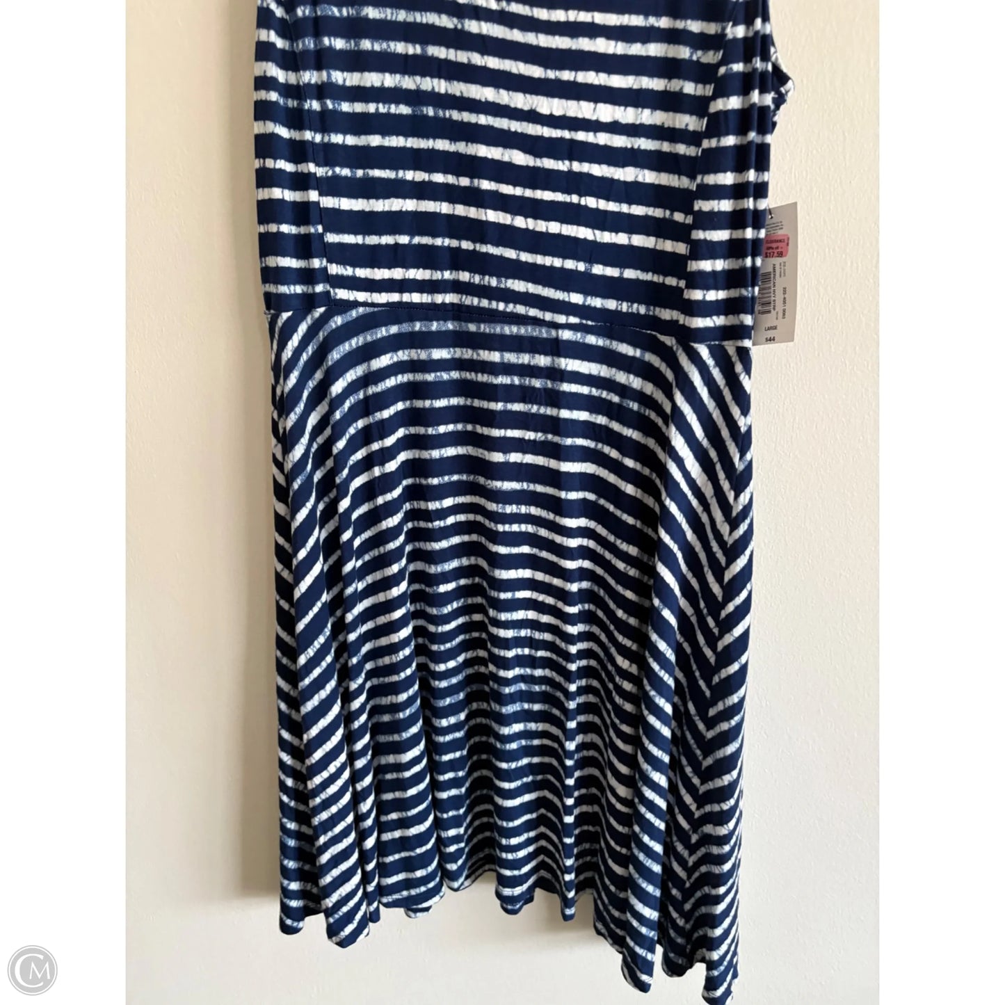 Dress Casual Midi By Ana In Blue, Size: L
