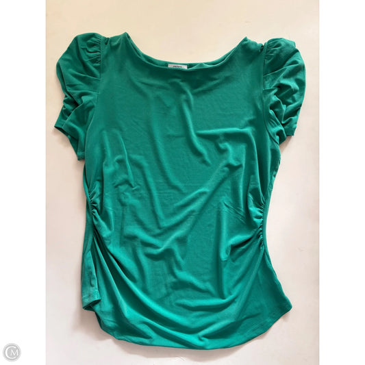 Blouse Short Sleeve By Crown And Ivy In Green, Size: L