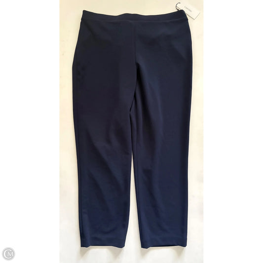 Pants Dress By Calvin Klein In Navy, Size: L
