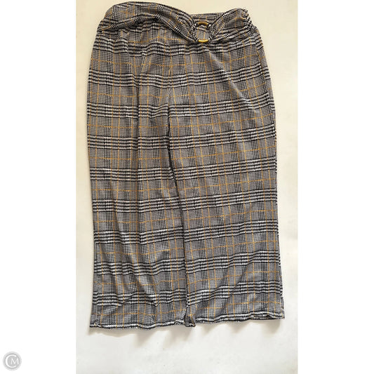 Pants Dress By Robert Louis In Plaid Pattern, Size: L