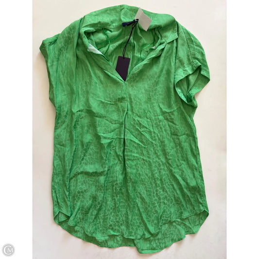 Blouse Short Sleeve By Rachel Roy In Green, Size: S