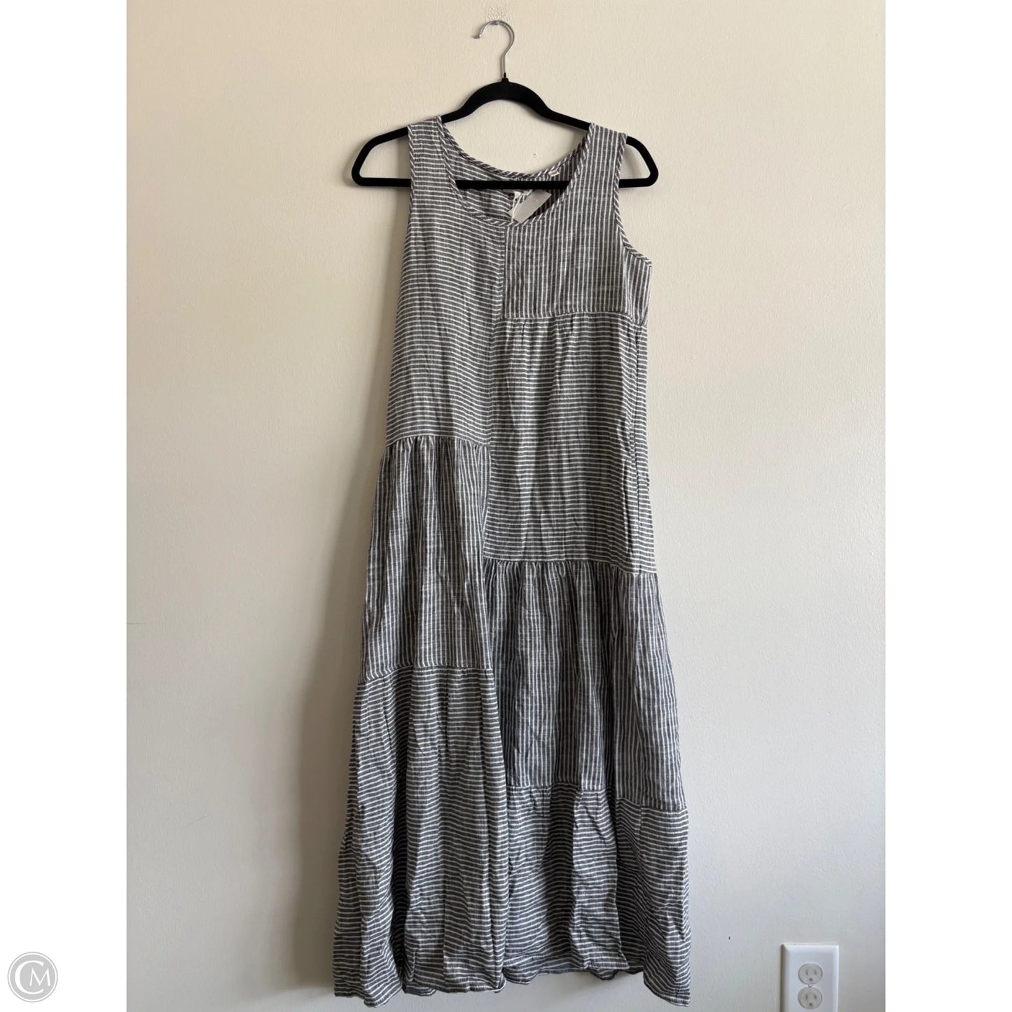 Dress Casual Maxi By Max Studio In Striped Pattern, Size: S